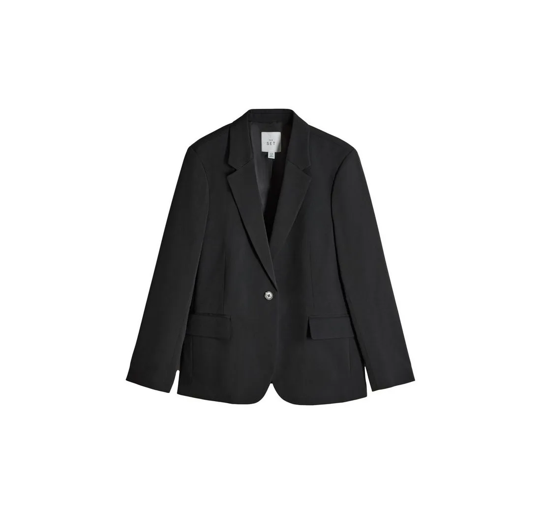THE SET Jackenblazer The Set einreihiger Blazer (1-tlg)