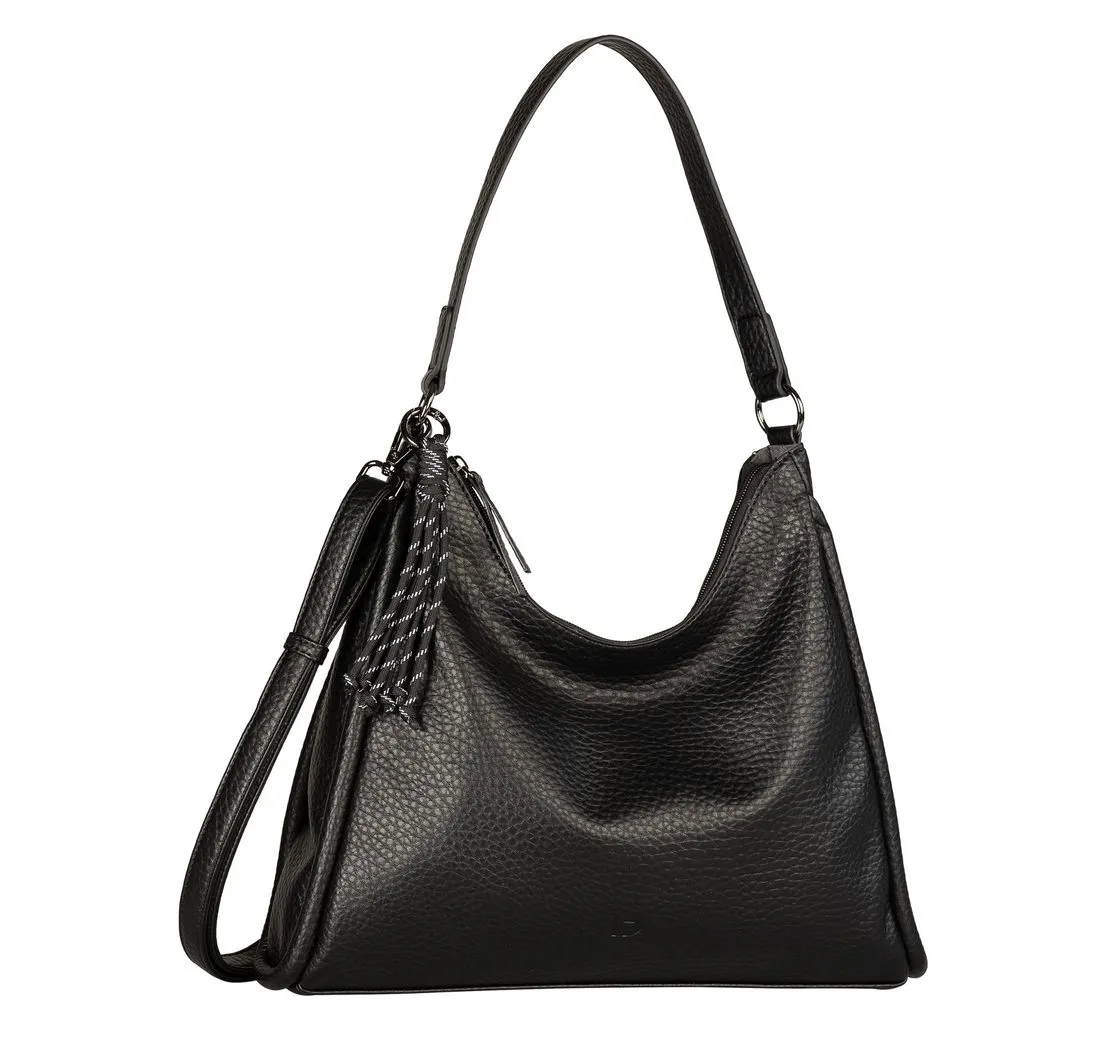 TOM TAILOR Denim Hobo Finna, in modernem Look mit dekorativen Anhänger