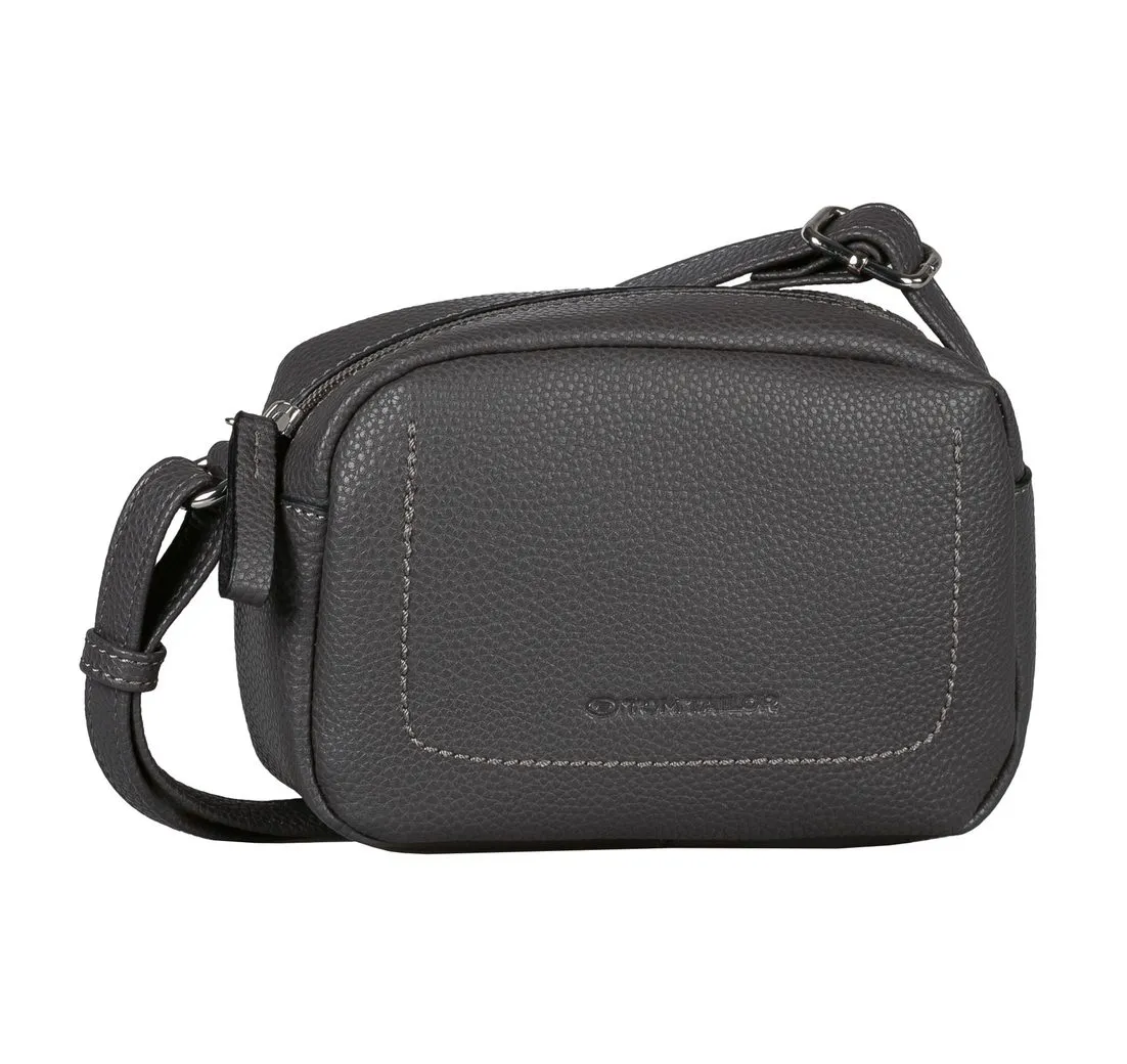 TOM TAILOR Handtasche Elis, aus weich gekörntem Lederimitat auffällige Ziernaht und feinem Logo