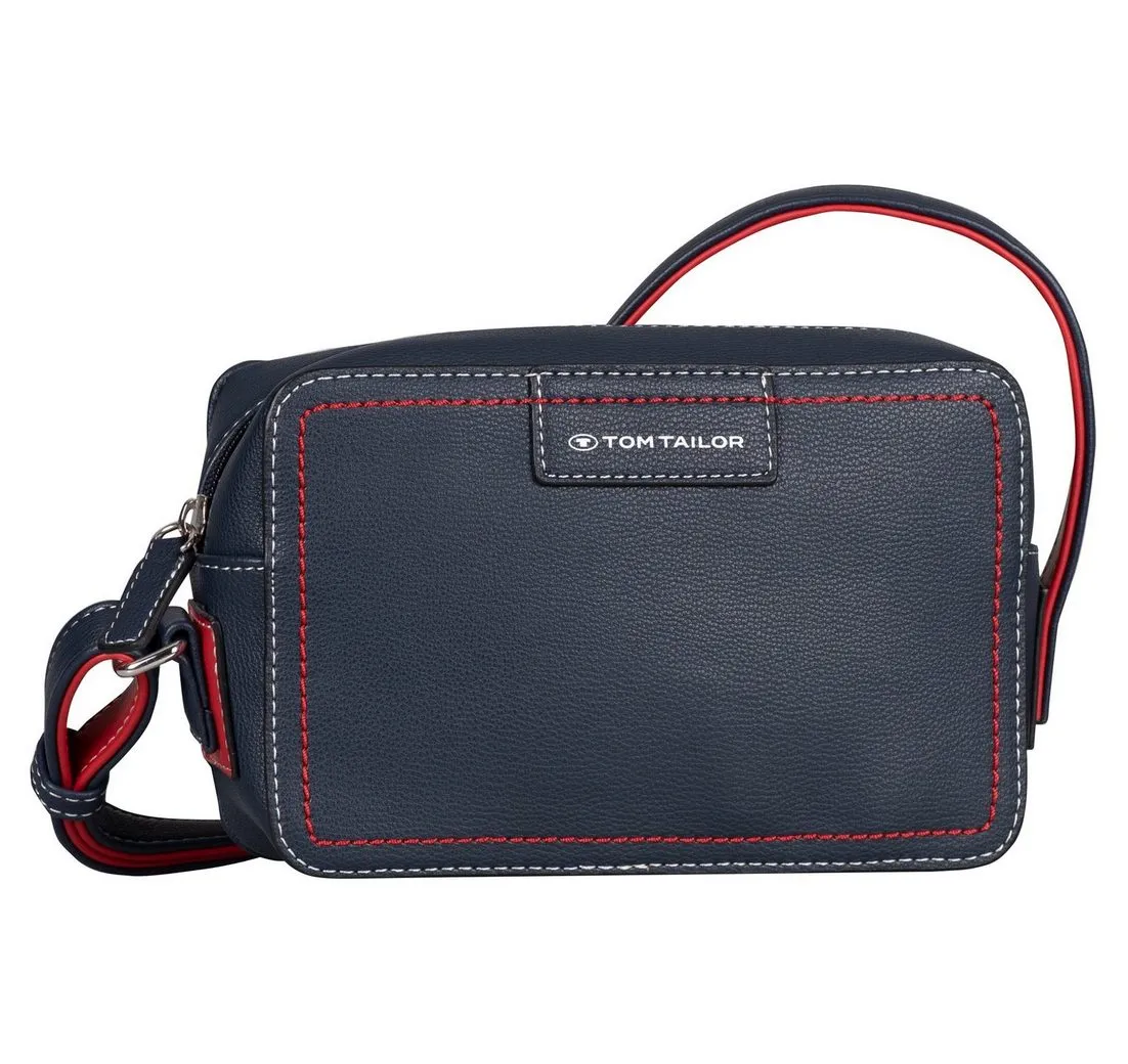 TOM TAILOR Handtasche Miri Mare, maritimer Stil mit Kontrastnähten und durchdachten Farbakzenten