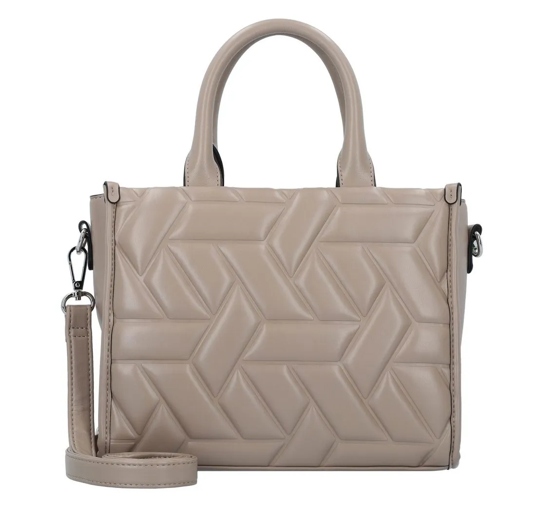 TOM TAILOR Henkeltasche Amela, Polyurethan