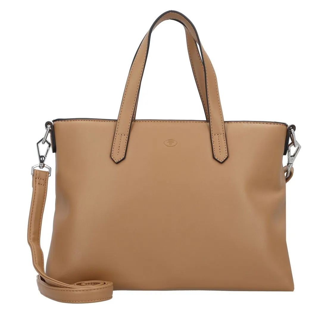 TOM TAILOR Henkeltasche Poppy, Polyurethan