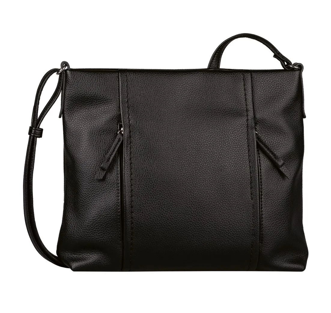 TOM TAILOR Hobo Beca, aus hochwertigem Kunstleder mit funktionalen Details