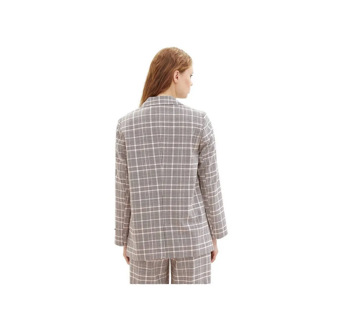 TOM TAILOR Jackenblazer Blazer für Damen in unifarben (Weiblich, 1-tlg)