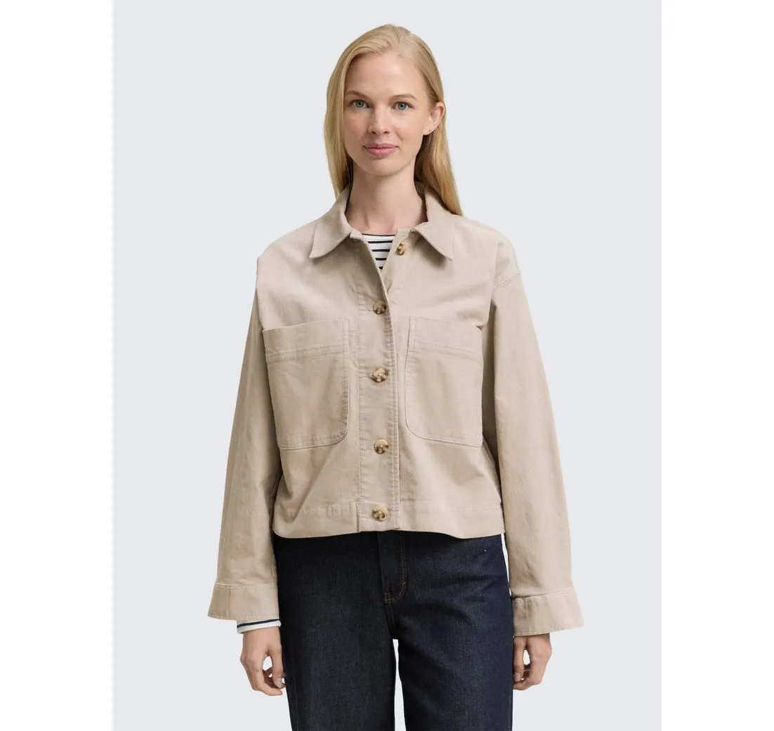 TOM TAILOR Jackenblazer Oversize Cordjacke Oversize Cordjacke