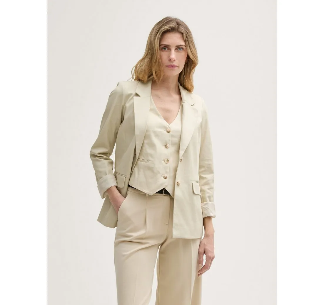 TOM TAILOR Jackenblazer Regular Fit Blazer aus Twill