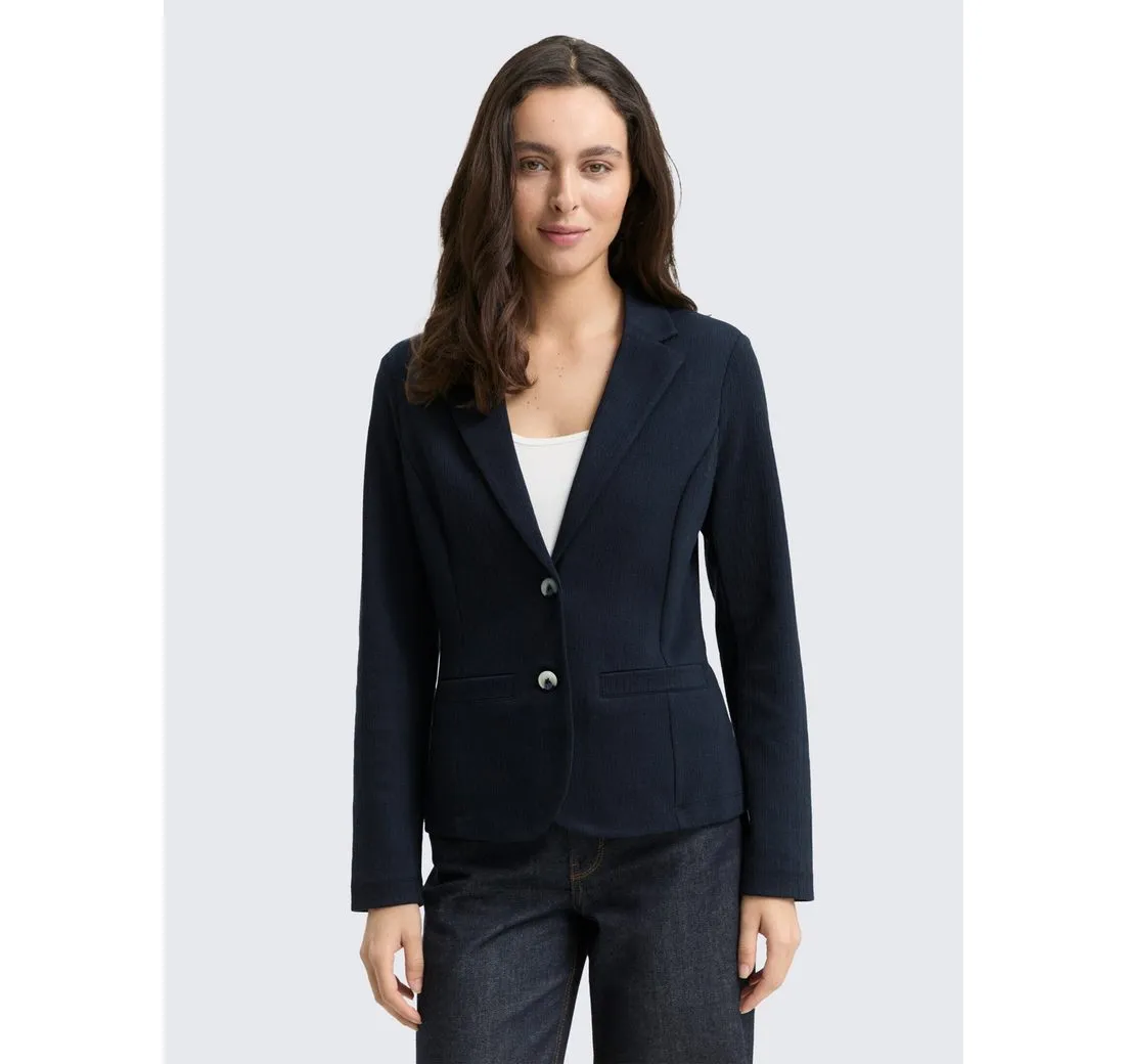 TOM TAILOR Jackenblazer Regular Fit Jacquard Blazer Regular Fit Jacquard Blazer