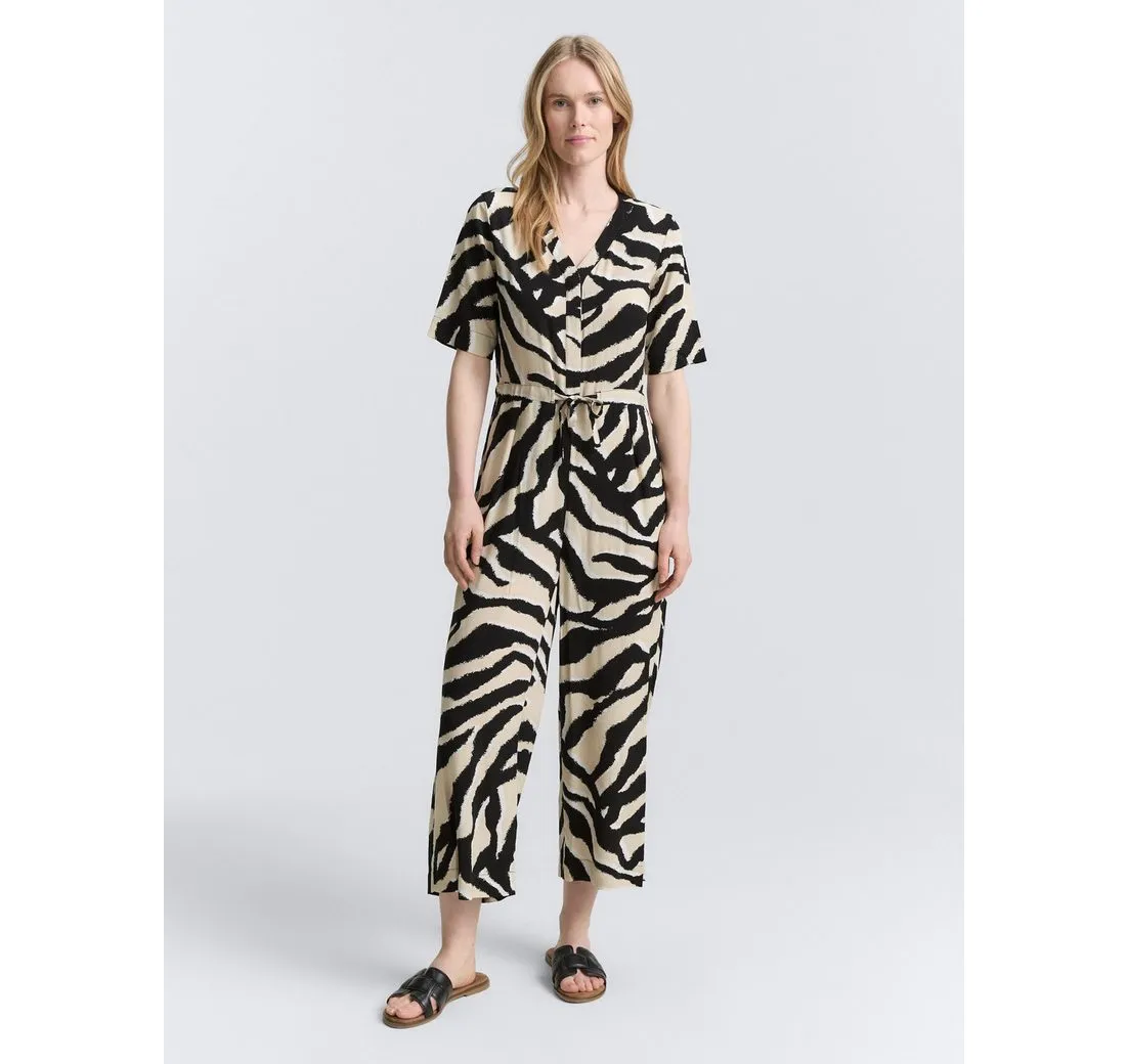 TOM TAILOR Jumpsuit Jumpsuit mit Muster