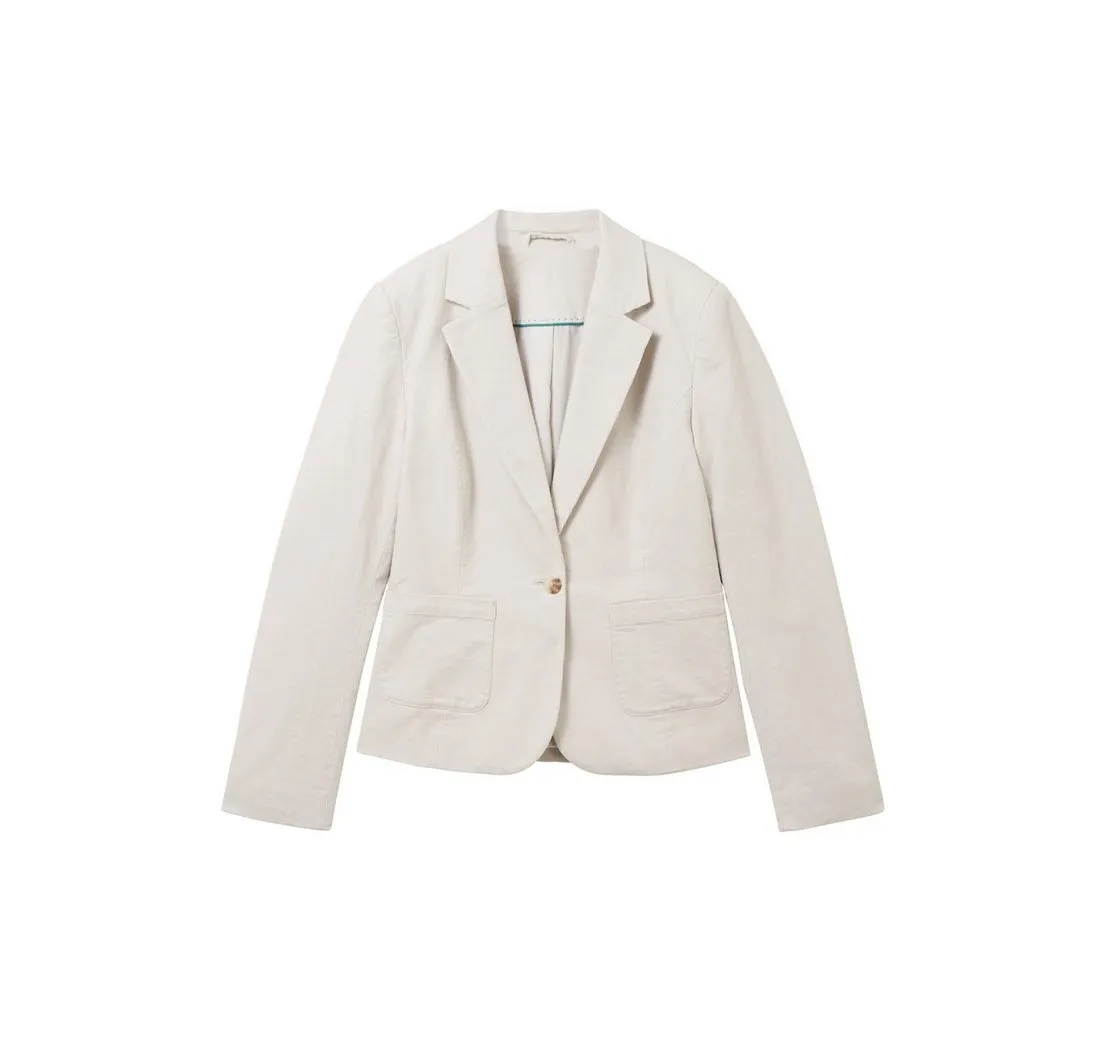 TOM TAILOR Kurzblazer (1-tlg) Plain/ohne Details