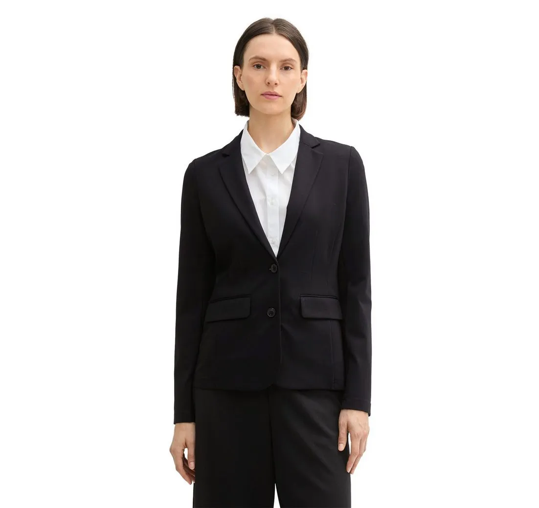 TOM TAILOR Kurzblazer (1-tlg) Plain/ohne Details