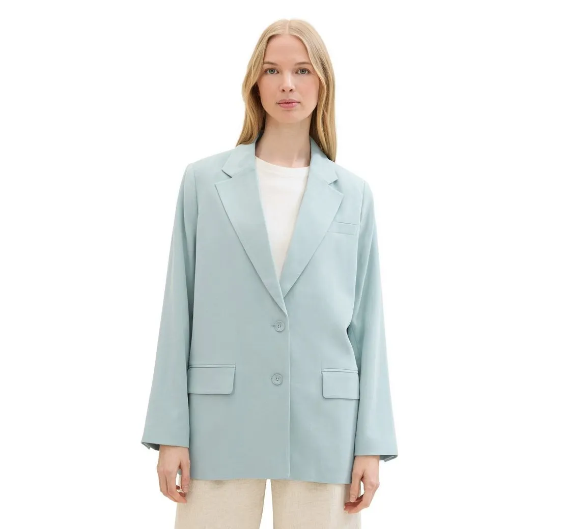 TOM TAILOR Longblazer mit Pattentaschen