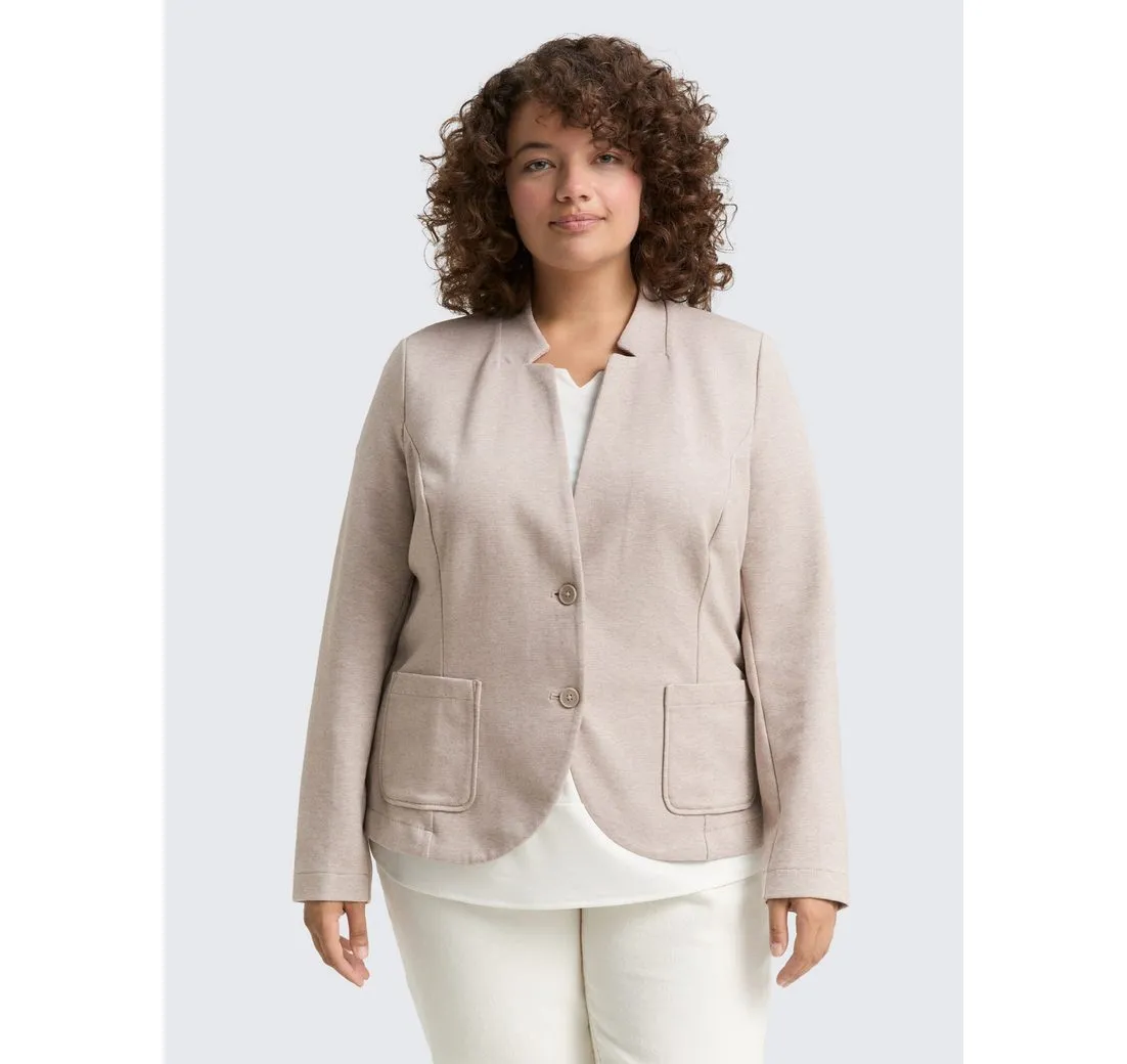 TOM TAILOR PLUS Jackenblazer Plus Size - Fitted Blazer Plus Size - Fitted Blazer