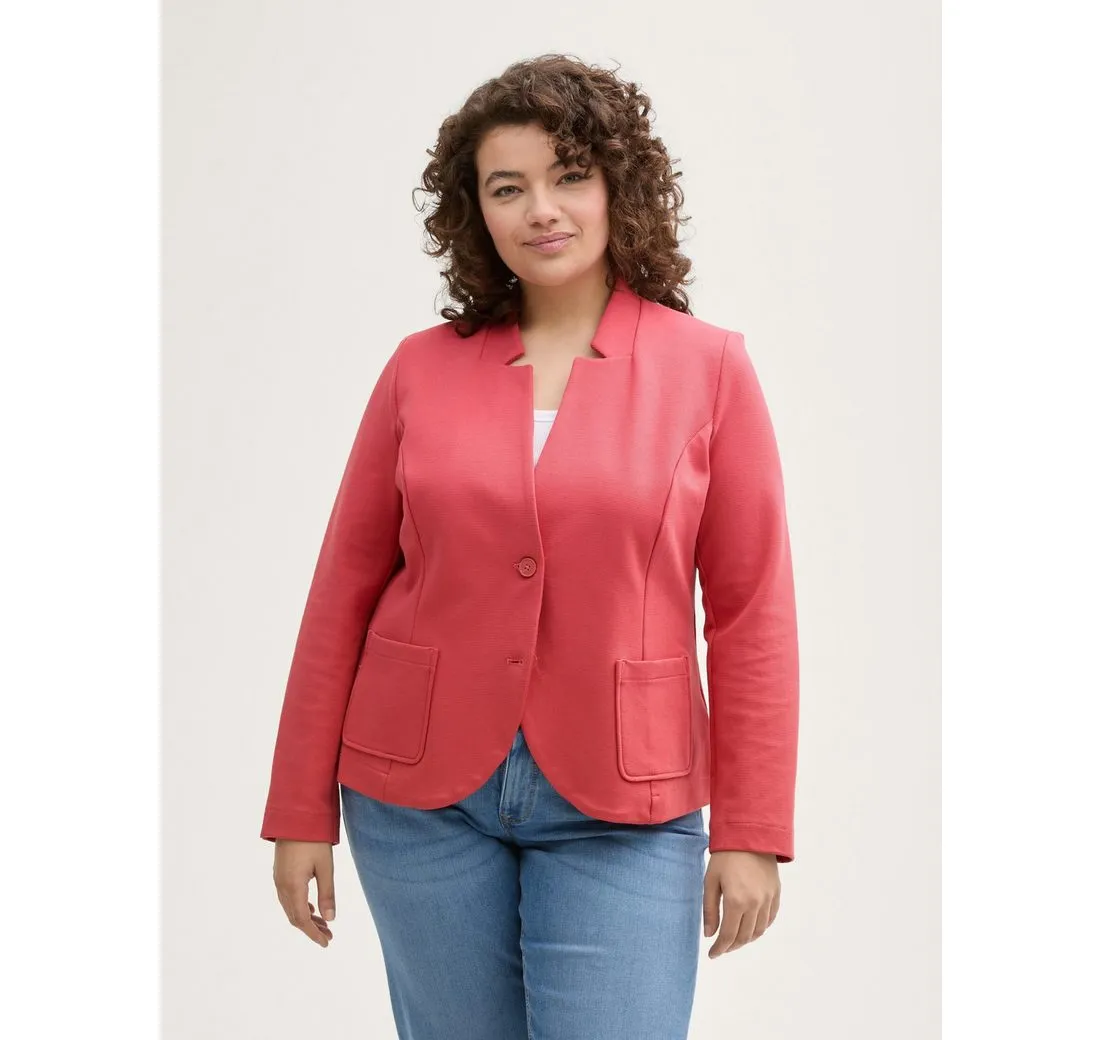 TOM TAILOR PLUS Jackenblazer Plus Size - Fitted Blazer