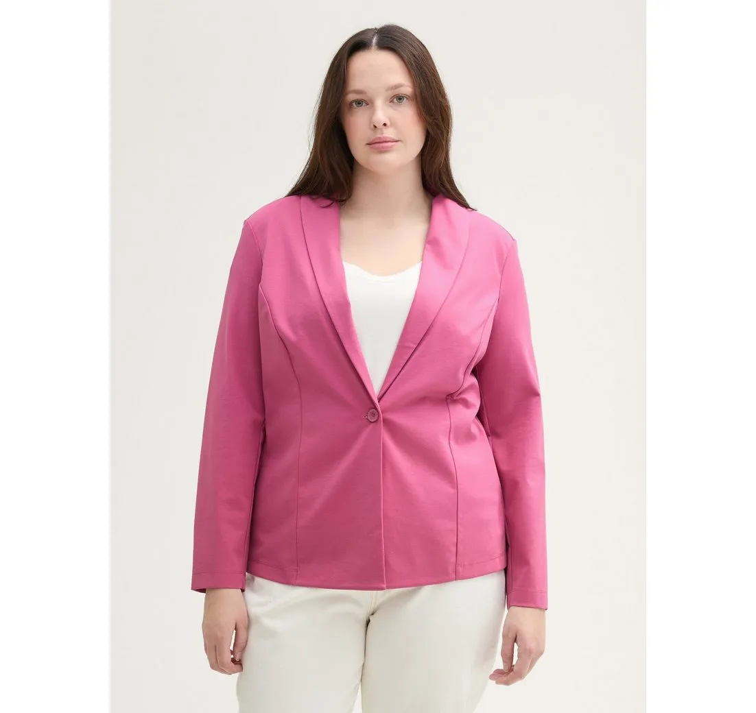 TOM TAILOR PLUS Jackenblazer Plus Size - Regular Fit Blazer