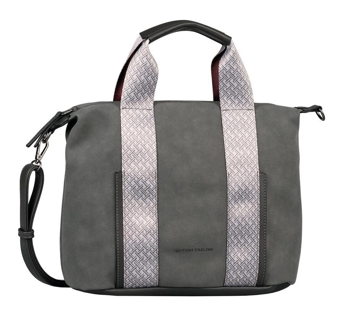 TOM TAILOR Schultertasche TOM TAILOR Bowling Bag CARA Henkeltasche Shopper 35x13x23