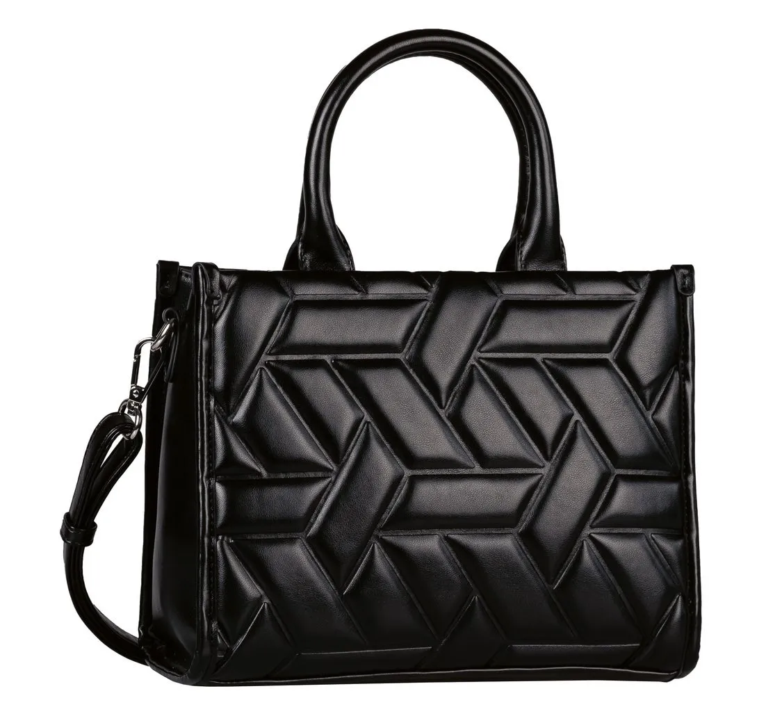 TOM TAILOR Shopper Amela, in einem soft wattierten Design mit geradlinigen Formen