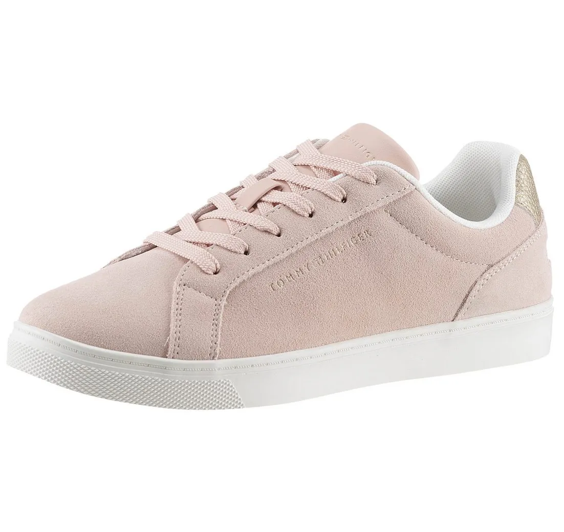 TOMMY HILFIGER COLOR POP COURT SNEAKER Sneaker, Freizeitschuh, Halbschuh, Schnürschuh mit gepolstertem Schaftrand
