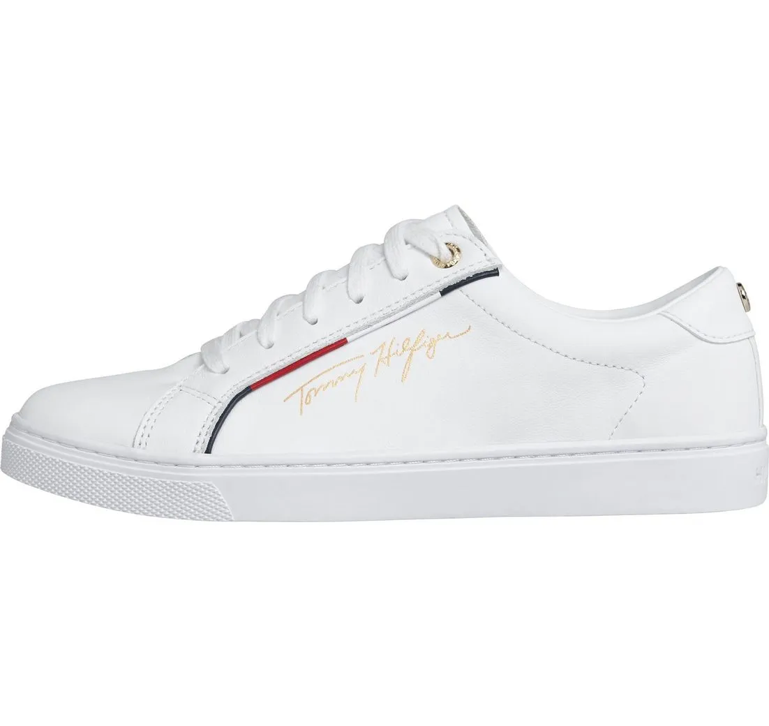 TOMMY HILFIGER TOMMY HIFLIGER SIGNATURE SNEAKER Sneaker mit bunter Paspellierung, Freizeitschuh, Halbschuh, Schnürschuh