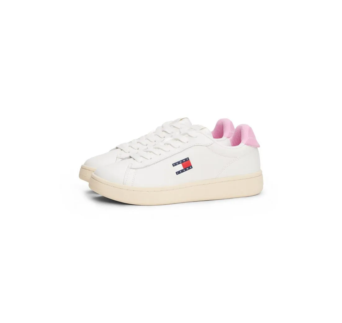 TOMMY JEANS ARCHIVE' 98 Plateausneaker, Freizeitschuh, Halbschuh, Schnürschuh, mit Logoaufnäher an der Zunge
