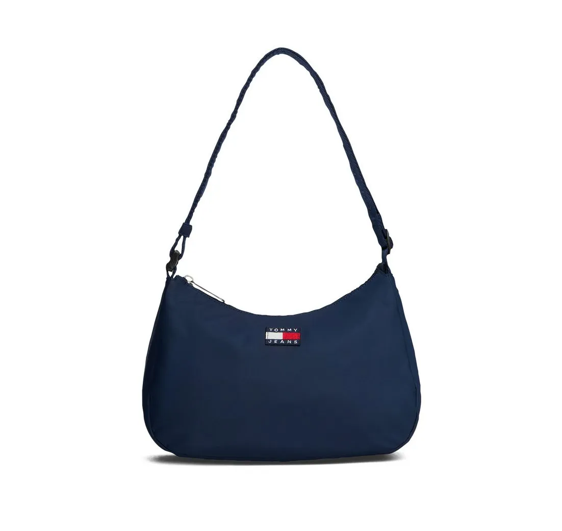 Tommy Jeans Schultertasche TJW ESS DAILY SHOULDER BAG, Damen Tragetasche mit logobedrucktem Riemen