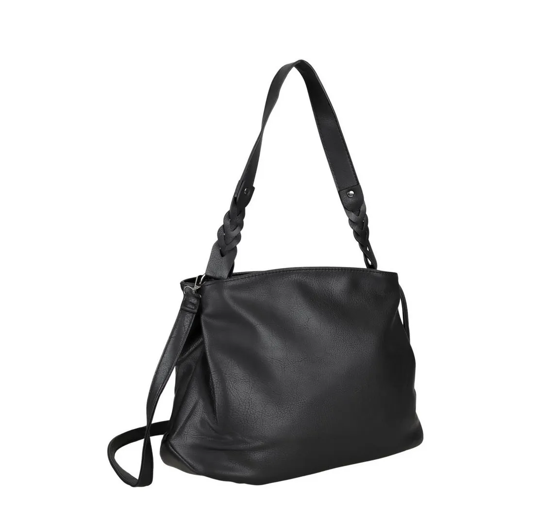 TONI&FRIENDS Schultertasche Flechtzauber, mit drei separaten RV-Fächern