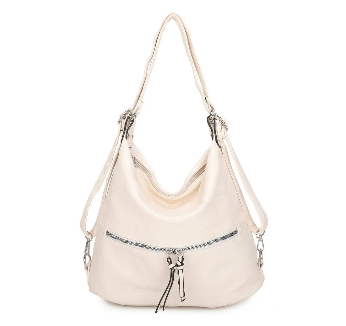 TONI&FRIENDS Schultertasche RuckZack, auch als Rucksack tragbar