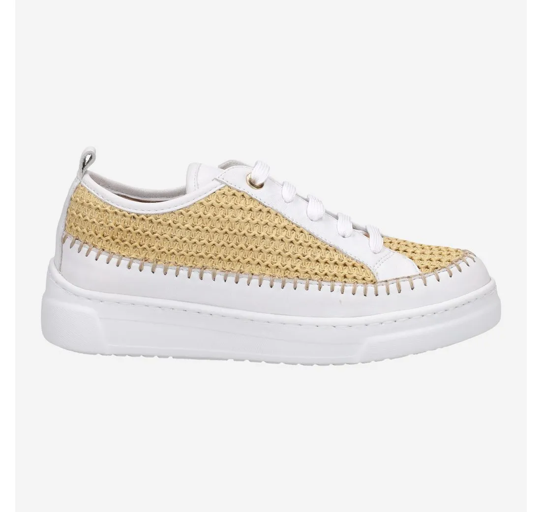 UNISA Unisa FLEUR_RAF NATUR/WHIT, Sneaker, Beige kombiniert, Damen Sneaker