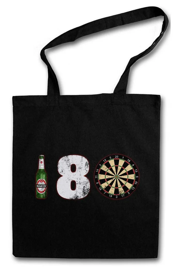 Urban Backwoods Beuteltasche 180 Darts Stofftasche Arrows Dart Target Zielscheibe Pfeile Profi (1-tlg), Sport Turnier Meisterschaft Spieler