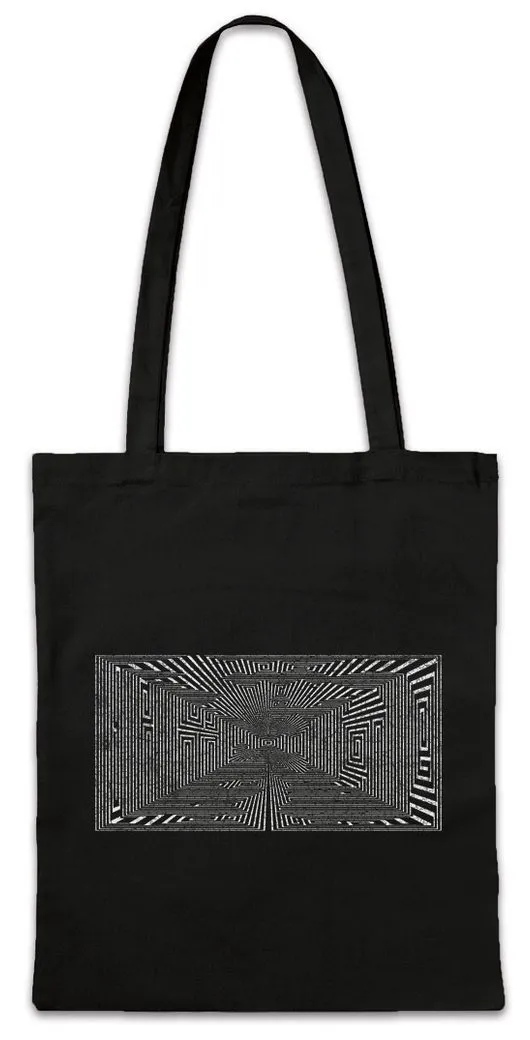 Urban Backwoods Beuteltasche 3D Maze Stofftasche Labyrinth Esoterik Mystik Spirale Hypnose (1-tlg), Hypnotiseur Magie Magier Zauberer