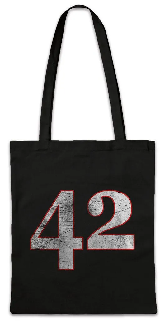 Urban Backwoods Beuteltasche 42 Stofftasche Nummer Number Zahl The durch die Guide to the Fun The (1-tlg), Answer Die Antwort