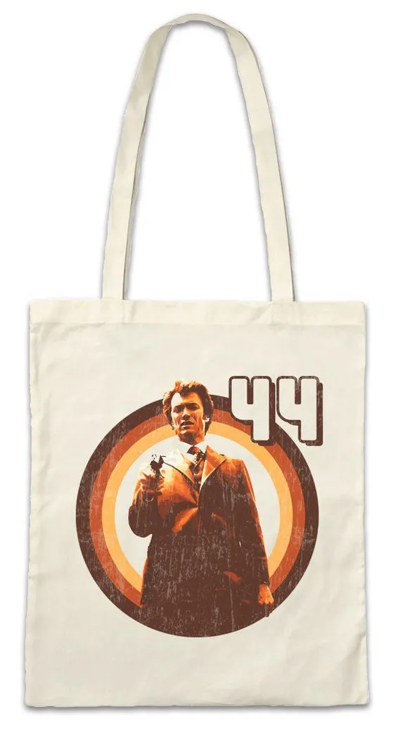 Urban Backwoods Beuteltasche 44 Harry Stofftasche Magnum Dirty Retro Movie Series Pistole Pistol (1-tlg), USA Waffengesetze Guns Rifles