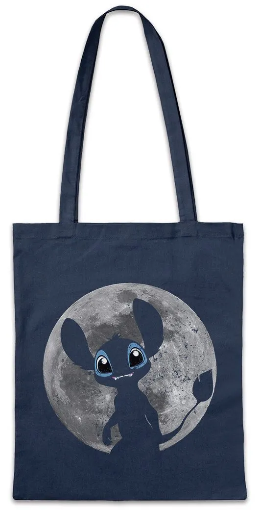 Urban Backwoods Beuteltasche 626 Moon Stofftasche Mond Lilo Pelekai Nani Stitch Sci-Fi Kult Jumba (1-tlg), Jookiba Experiment 626 Pleakley