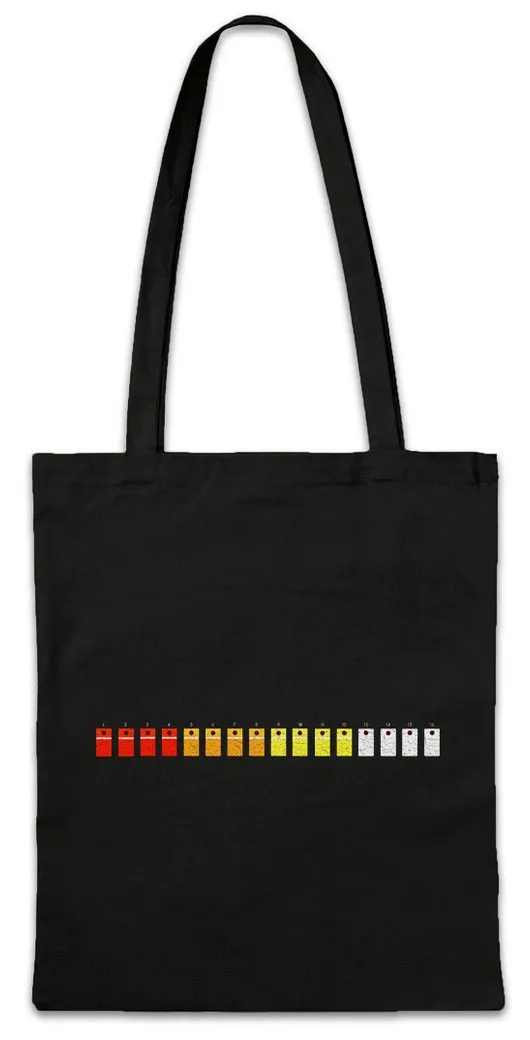Urban Backwoods Beuteltasche 808 Keys Stofftasche LFO Wave Waves Sound Music DJ MC Techno Audio (1-tlg), Amplitude Electro Elektro