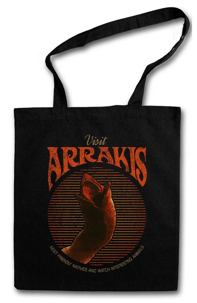 Urban Backwoods Beuteltasche A Logo House Stofftasche Science Fiction Sci-Fi Logo Arrakis Symbol (1-tlg), Dune Chom Interstellar Atreides