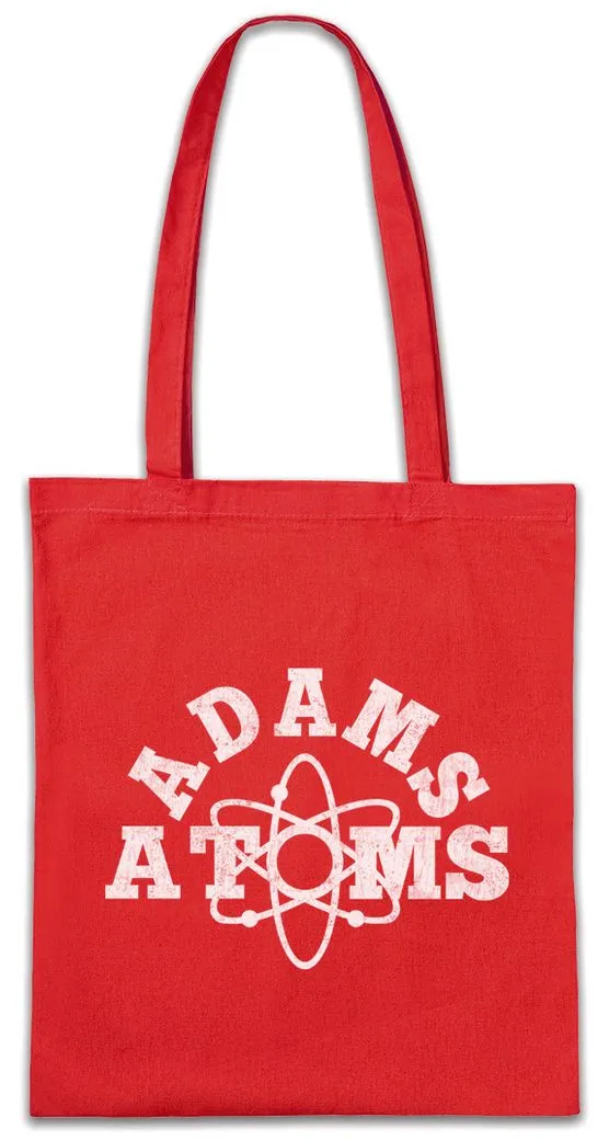Urban Backwoods Beuteltasche Adams Atoms Stofftasche Revenge Of The Die Rache Nerds Der Eierköpfe (1-tlg), College Team Mannschaft Symbol