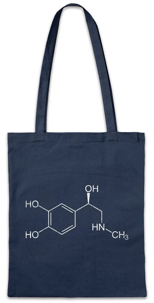 Urban Backwoods Beuteltasche Adrenalin Molecule Lifting Stofftasche Fun Geek Nerd Sport Science (1-tlg), Scientist Wissenschaft Molekül Teacher