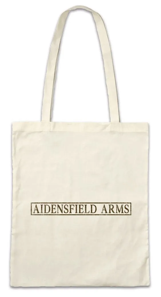 Urban Backwoods Beuteltasche Aidensfield Arms Stofftasche Heartbeat Symbol Zeichen Goathland Hotel (1-tlg), Pub Symbol Sign Logo