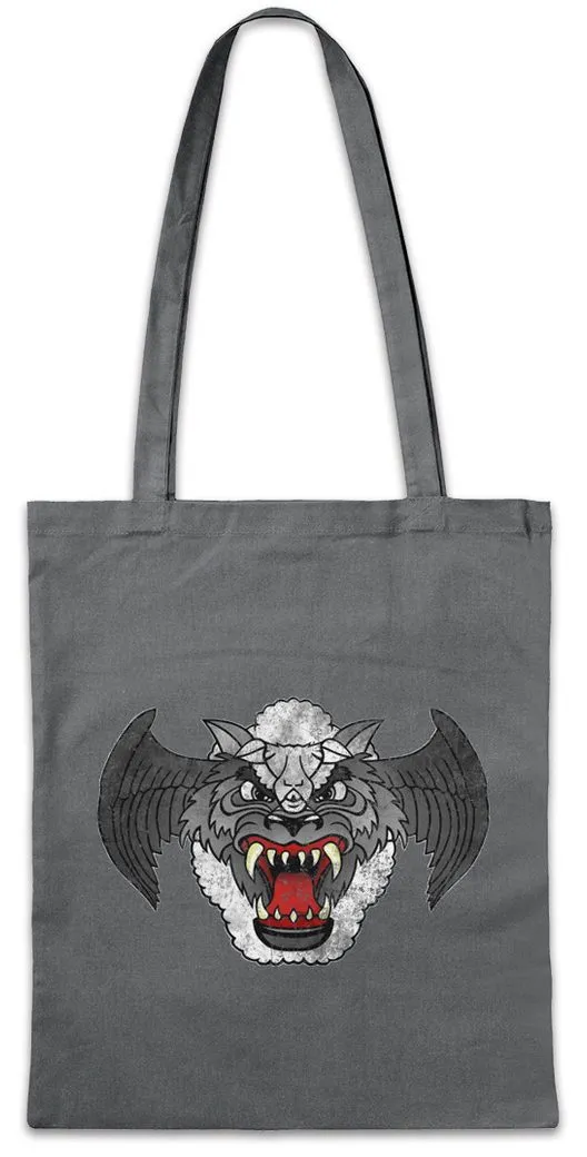 Urban Backwoods Beuteltasche Airwolf Patch Stofftasche Zeichen Sign Logo Uniform Abzeichen Air Wolf (1-tlg), Bell-222 Helikopter Helicopter Huckleberry