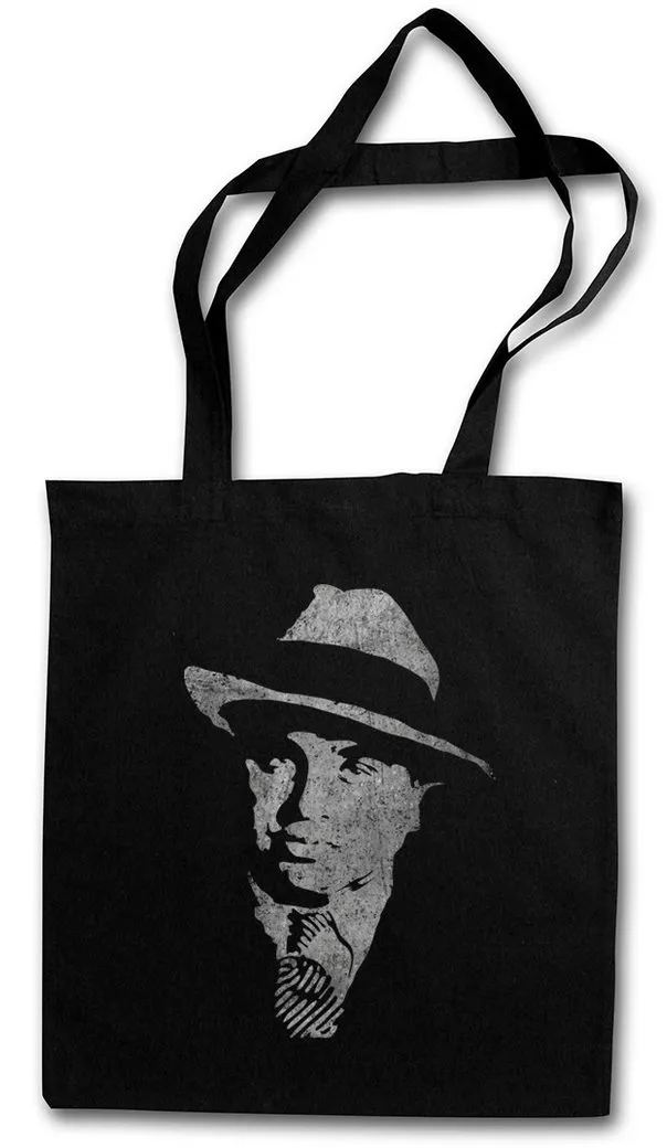 Urban Backwoods Beuteltasche Al Capone Vintage Portrait Stofftasche Mafia Mob Familia Chicago USA (1-tlg), Pate Gangster Boss Godfather