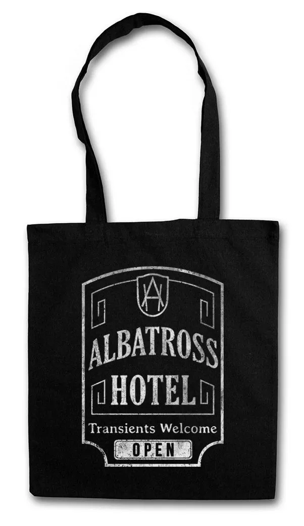 Urban Backwoods Beuteltasche Albatross Hotel Stofftasche Boardwalk Nucky Thompson Empire Atlantic (1-tlg), TV Series City Sign