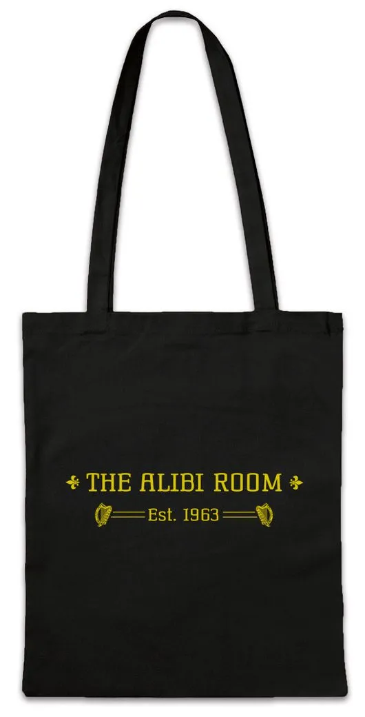 Urban Backwoods Beuteltasche Alibi Room Stofftasche Pub Bar Ian Lip Gallagher Series Shameless TV (1-tlg), Frank Serie Whitetrash