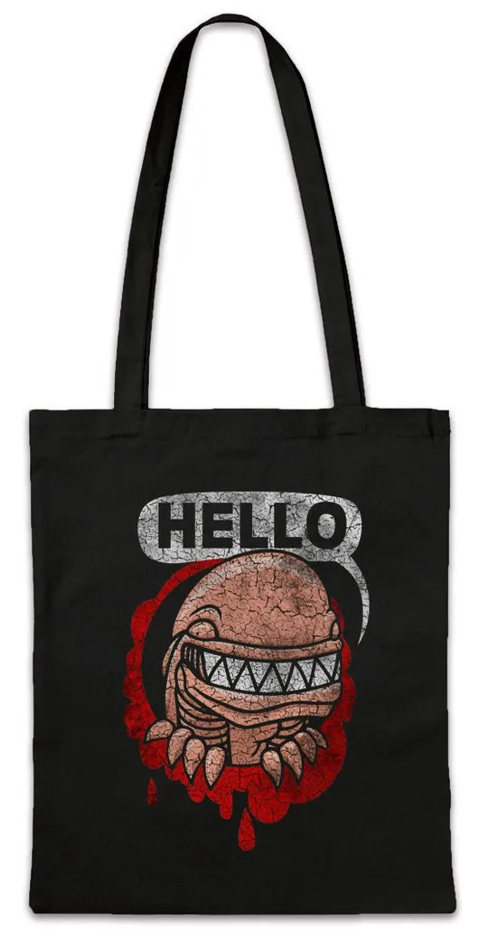 Urban Backwoods Beuteltasche Alien Birth Stofftasche Ripley Prometheus Nostromo Weyland Movie Film (1-tlg), Fan Saga Face Hugger