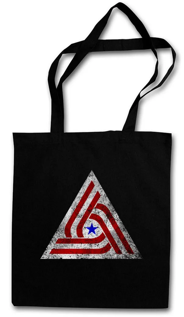 Urban Backwoods Beuteltasche Aliens Tri Centennial Flag Patch Stofftasche Xenomorph Alien Corp (1-tlg), Ripley Prometheus Facehugger Nostromo