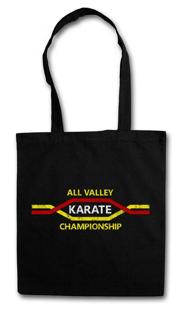 Urban Backwoods Beuteltasche All Valley Karate Championship Stofftasche Kid Tournament Turnier Logo (1-tlg), Sign Martial Arts Kampfkunst