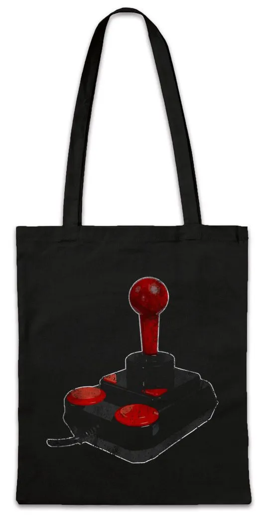 Urban Backwoods Beuteltasche Arcade Joystick Stofftasche Retro Vintage Gamer 8bit PC VG Konsole (1-tlg), Gaming Game Jpy Stick