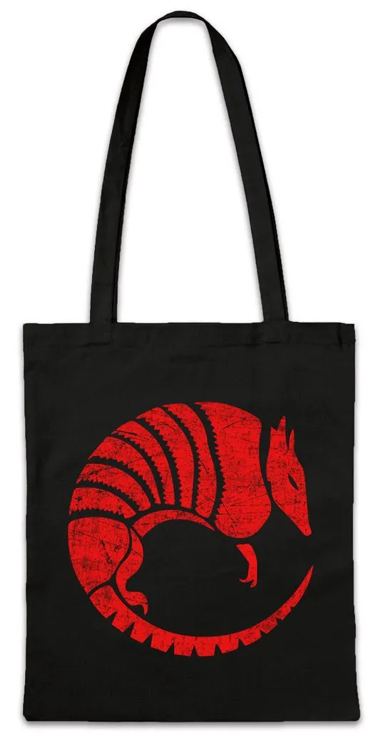 Urban Backwoods Beuteltasche Armadillo Territory I Stofftasche Into The Logo Badlands Symbol (1-tlg), Zeichen Sign Sunny Quinn