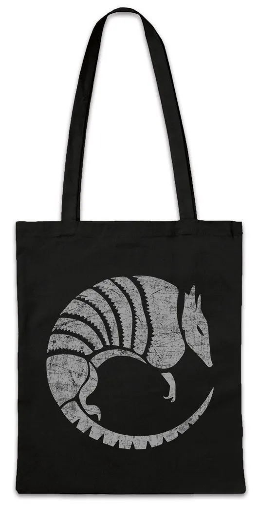 Urban Backwoods Beuteltasche Armadillo Territory II Stofftasche Into The Logo Badlands Symbol (1-tlg), Zeichen Sign Sunny Quinn