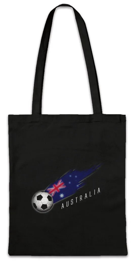 Urban Backwoods Beuteltasche Australia Football Comet I Stofftasche Australien Australische Fahne (1-tlg), Australisch Australian Fußball Fussball