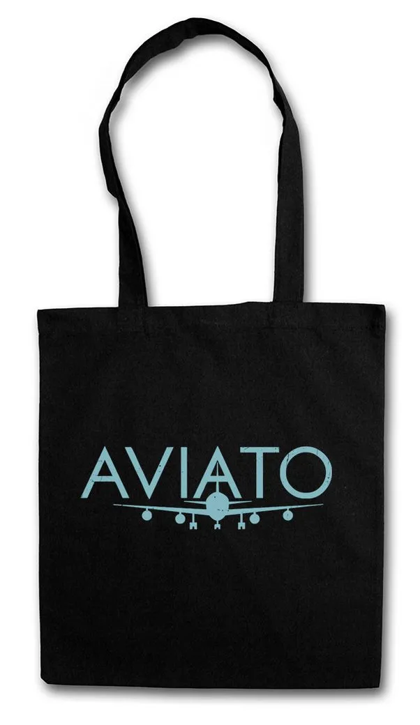 Urban Backwoods Beuteltasche Aviato Stofftasche Silicon TV Series Valley Company Logo Firma TV Sign (1-tlg), Insignia Flugzeug Airplane