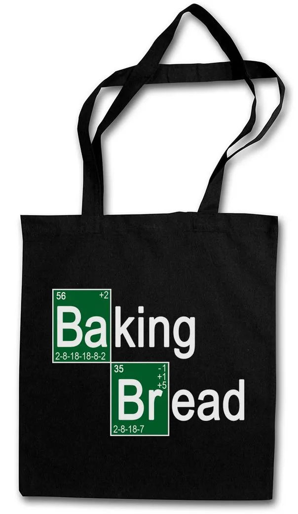 Urban Backwoods Beuteltasche Baking Bread II Stofftasche Breaking Bäcker Konditor Brot Bad Spaß TV (1-tlg), Bäckerei Baker Laden Geschäft